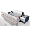 Support de rouleau de film ISM - Assure un déroulement en douceur du film tubulaire. 2 Versions disponibles : Porte-rouleau de film à placer sur une table derrière l'ISM, ou le Porte-rouleau de film à monter sur le socle du support. Remarque : Si vous utilez de la gaine, assurez-vous de commander l'ISM avec la fonction couteau.
 


