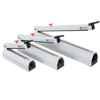 Sealkid - Robust tabletop impulse sealer with an integrated knife, producing a 3 mm seal. The sealer is made in the Netherlands from high quality materials, featuring a 2 years warranty. The clever design and solid quality makes it stand out from other suppliers, as for the extra long seal (20/30 mm more). A cost-effective seal solution, offering a long durability and reliable easy to use packaging solution.