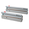  Industrial Magneta - This robust electrical industrial sealer is supplied with an electric pedal that activates the seal cycle by a gentle push only. Ideal for mid-volume applications that demand a high-quality 5 mm seal. The integrated electromagnet holds the seal arm down during sealing ensuring a consistent seal independent of the operator's skills. The integrated knife system allows you to seal both ready made bags and create your own custom bags.