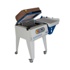 Audionpack H20 - Easy to use shrink wrapping machine which seals and shrinks in one step. Sturdy construction ideal for small/medium production quantities and for packaging a wide variety of different sized products. Equipped with a large fan for better and more equal air circulation, resulting in excellent shrink capacity and the perfect package!