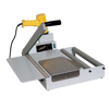 161 B Shrink sealer - Clever designed single arm I-bar shrink wrap sealers. Suitable for manually shrink sealing all kind of products. Equipped with a sealing/cutting wire, which seals and cuts the shrink film in one simple and efficient operation. Maximum seal length: 430 mm