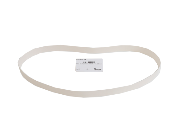PTFE-band voor D 552 AHS/AVTS - Geschikt voor de Audion D 552 AHS en D 552 AVTS. Het op voorraad houden van dit reserveonderdeel draagt bij aan een hoge sealkwaliteit en continuïteit van uw verpakkingsproces.