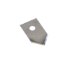 Knife for spring-loaded knife holder - Knife, suitable for all spring-loaded knife holders equipped on the Audion Sealkid, Sealboy, Sealboy Magneta, Magneta, Industrial Magneta and Industrial Sealmaster tabletop sealers. Keeping this spare part in stock contributes to a high packaging quality and continuity of your production process.