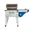 Audionpack H25 - The Audionpack H25 hood shrink packer is the big brother of the Audionpack H20. With a seal length of 560 mm larger products can easily be packed. It combines the latest technology with a smart construction in order to go for the perfect package!