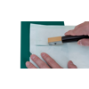 Sample cutter - Convenient tool for seal specimen creation.
A twin blade cutter for easily cutting out a 15 mm wide sample in order to execute a peel test.