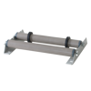 Porte-rouleau de film Rolloflux (lourd) - Support de rouleau de film pour placer le rouleau de film derrière la machine. Recommandé lors de l'emballage avec un film tubulaire. Le film se déroule de manière fluide et stable. Idéal pour la Sealboy Magneta et la Magneta, disponibles en différentes tailles.