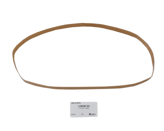 Courroie en PTFE pour scelleuses rotatives Contimed - Convient pour l'Audion Contimed D 660 (V)(VF). Le fait de garder cette pièce de rechange en stock contribue à une qualité de scellage élevée et à la continuité de votre processus d'emballage.